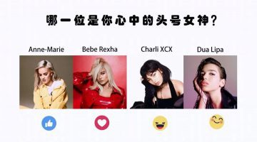 送分题：A B C D哪一位是你心中的头号女神？